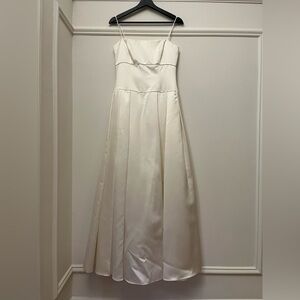 A.B.S. Evening by Allen Schwatz Ivory Gown